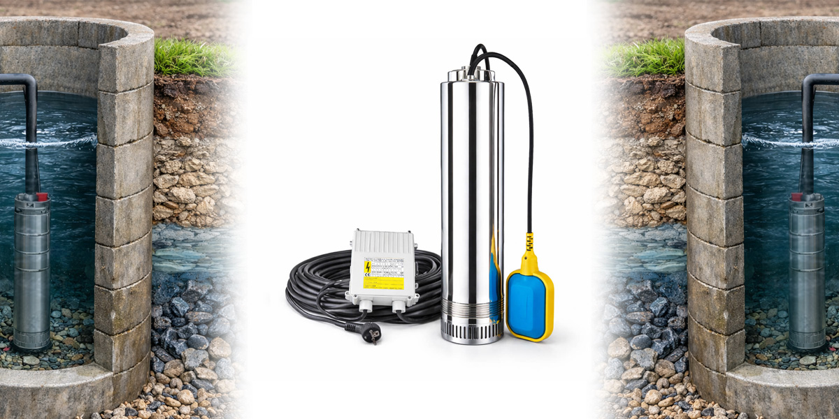 Ponorné čerpadlá do kopaných studní a nádrží 4 palce 5 palcov