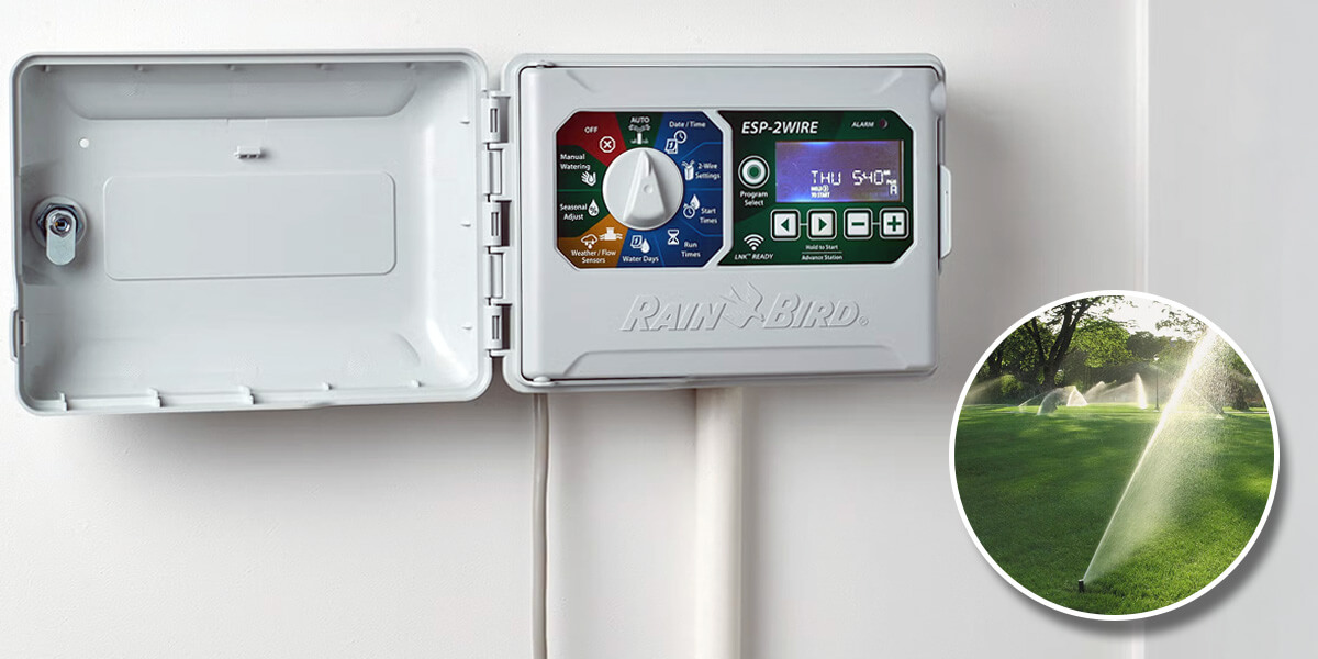 Riadiace jednotky Rain Bird – ovládanie automatickej závlahy